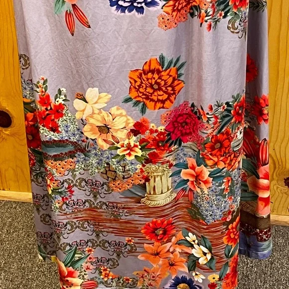 Johnny Was Multicolored Floral Maxi Skirt Sz-XS - Picture 3 of 8